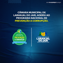 Câmara Municipal de Laranjal do Jari, aderiu ao Programa Nacional de Prevenção a Corrupção-PNPC