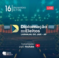 Justiça Eleitoral do Amapá realiza diplomação dos eleitos