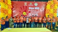 Vereadores de Laranjal do Jari participam do dia alusivo a campanha Maio Laranja