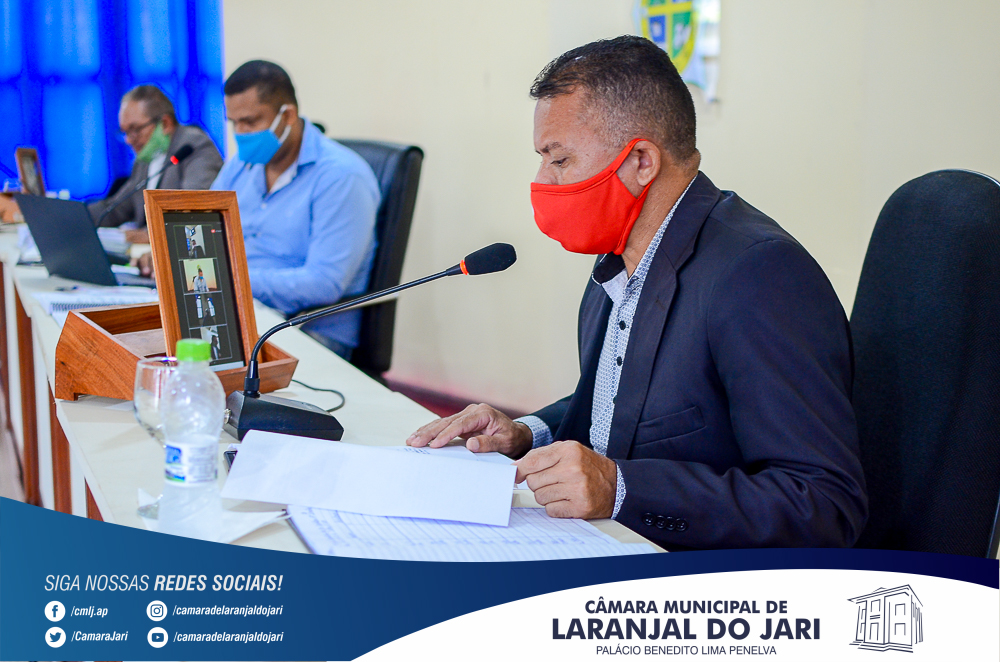 11ª Sessão Extraordinária Deliberativa na Câmara Municipal de Laranjal do Jari