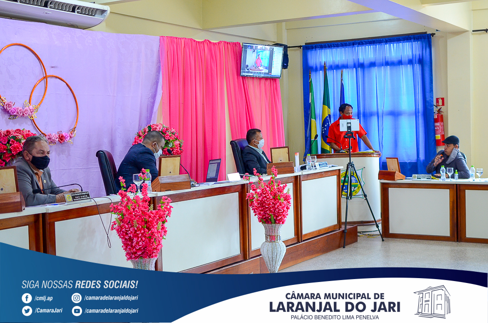 10ª Sessão Ordinária na Câmara Municipal de Laranjal do Jari