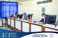 17ª Sessão Ordinária na Câmara Municipal de Laranjal do Jari