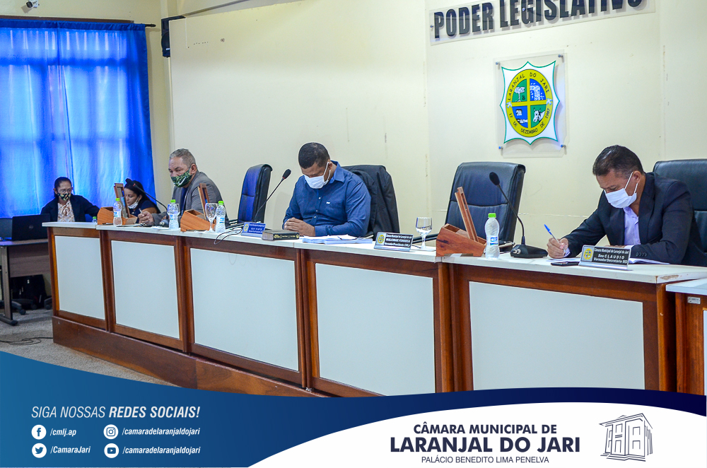 19ª Sessão Ordinária na Câmara Municipal de Laranjal do Jari